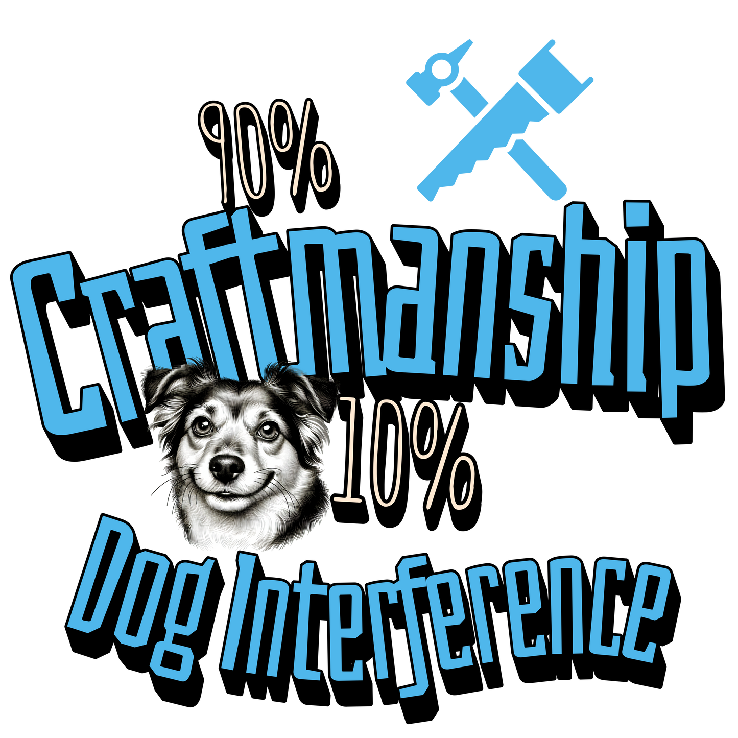 Craftmanship vs Dog Short Sleeve Tee